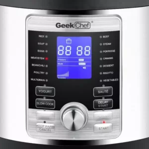 Boyel Living 6 Qt. Stainless Steel 17-in-1 Multi-Use Electric Pressure Cooker with Stainless Steel Inner Pot