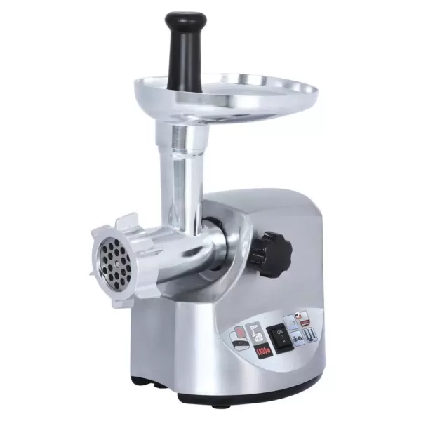 Brentwood Appliances 1800-Watt Silver Heavy-Duty Meat Grinder