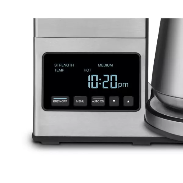 Cuisinart PurePrecision 8-Cup Programmable Silver Drip Coffee Maker