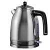 Ovente 7.2-Cup Silver Stainless Steel Electric Kettle with Removable Filter, Boil Dry Protection and Auto Shut Off Features