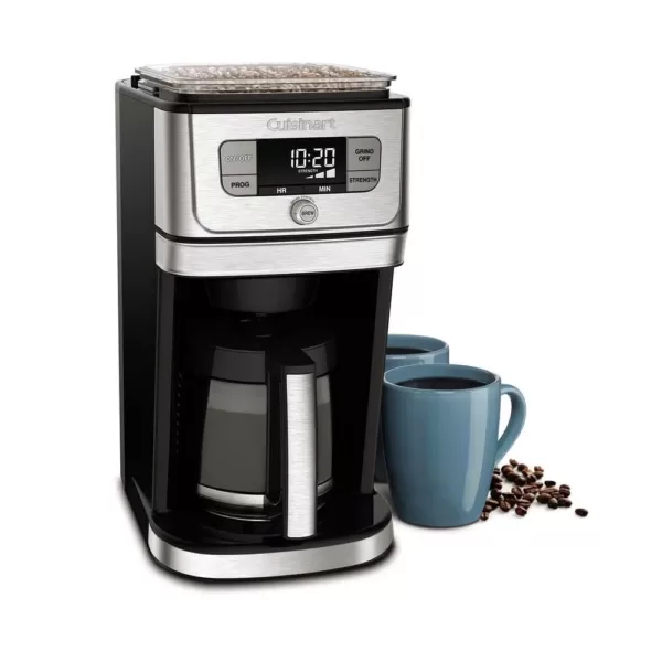 Cuisinart Burr Grind and Brew 12-Cup Stainless Steel Drip Coffee Maker
