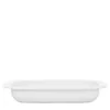 Golden Rabbit Solid White 4.5 qt. Enamelware Baking Pan
