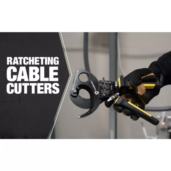 Southwire Heavy-Duty Compact Ratcheting Cable Cutters