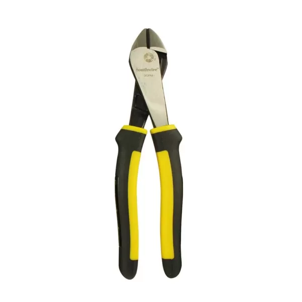 Southwire 8 in. Hi-Leverage Angled Head Diagonal Cutting Pliers