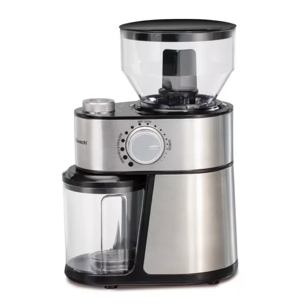 Hamilton Beach 16 oz Stainless Steel Burr Coffee Grinder