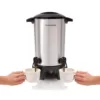 Hamilton Beach 45-Cup Stainless Steel Coffee Urn with Dual Spout