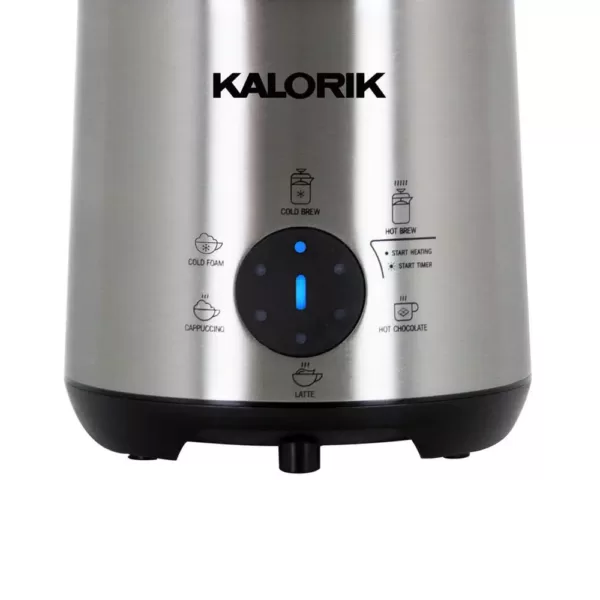 KALORIK Bartista 3-Cup Stainless Steel Electric French Press Coffee Maker