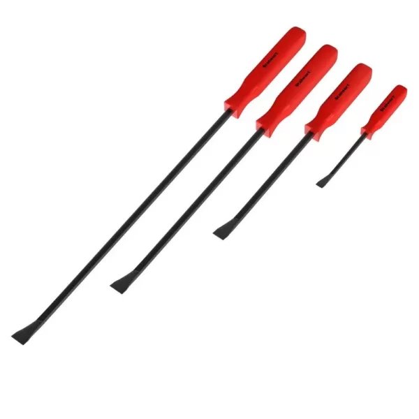 Stalwart Steel Pry Bar Set (4-Piece)