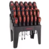 Stalwart Screwdriver Set with Stand and Magnetic Tips (26-Piece)