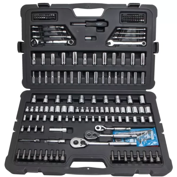 Stanley SAE & Metric Mechanics Tool Set (201-Piece)