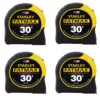 Stanley FATMAX 30 ft. x 1-1/4 in. Tape Measure (4-Pack)