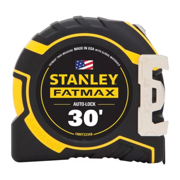 Stanley FATMAX 30 ft. x 1-1/4 in. Auto Lock Tape Measure