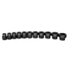 SUNEX TOOLS 1/2 in. Drive Low Profile Impact Socket Set