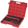 SUNEX TOOLS 3/8 in. Dr. Metric Impact Socket Set (51-Piece)