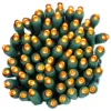 Sunnydaze Decor 22 ft. 5 mm W Angle 70-Count Multi-Seasonal Decor LED String Lights - Orange