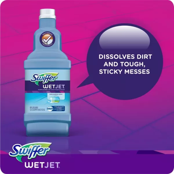 Swiffer WetJet 42.2 oz. Multi-Purpose Hardwood Floor Cleaner Solution Refill (2-Pack)