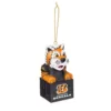 Team Sports America Cincinnati Bengals 1-1/2 in. NFL Mascot Tiki Totem Christmas Ornament