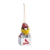 Team Sports America St Louis Cardinals 1-1/2 in. MLB Mascot Tiki Totem Christmas Ornament