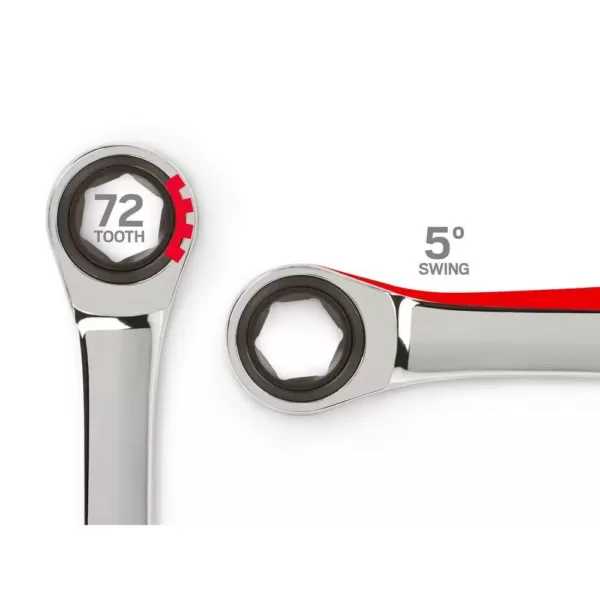 TEKTON 7/16 in. Ratcheting Combination Wrench