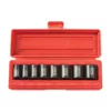TEKTON 3/8 in. Drive 5/16-3/4 in. 6-Point Shallow Impact Socket Set