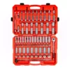 TEKTON 1/2 in. Drive 6-Point Socket and Ratchet Set (84-Piece, 3/8 in. to 1-5/16 in., 10 mm to 32 mm)