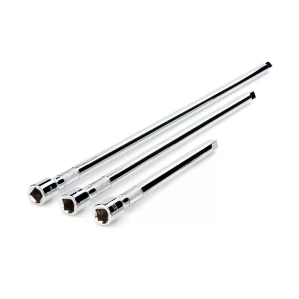 TEKTON 10 in., 18 in. and 24 in., 1/2 in. Drive Extension Set (3-Piece)