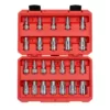 TEKTON 1/2 in. Drive Hex Bit Socket Set (24-Piece)