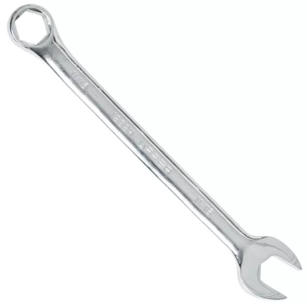 URREA 9/16 in. 6 Point Combination Chrome Wrench
