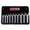 URREA 19mm to 38mm Metric Service Wrench Set (10-Piece)