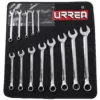 URREA 6 Point Combination Chrome Wrench Set (13-Piece)