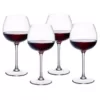 Villeroy & Boch Purismo 18.5 oz. Lead Free Crystal Full Bodied Red Wine Glass (4-Pack)