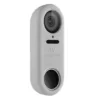 Wasserstein Gray Protective Silicone Skin Compatible with Google Nest Hello Video Doorbell - Extra-Layer of Protection