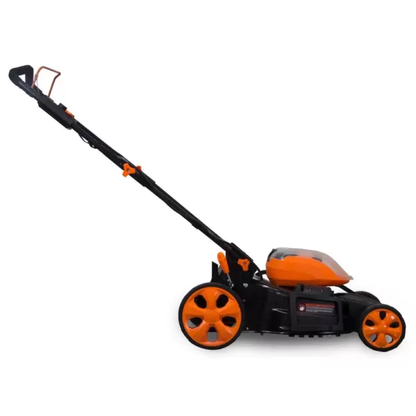 WEN 19 in. 40-Volt MAX Lithium-Ion Cordless Battery 3-in-1 Walk Behind Push Lawn Mower with 16 Gal. Bag (Tool-Only)