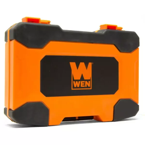 WEN 1/4 in. Hex Shank Impact-Rated Quick-Release Screwdriver and Drill Bit Set (40-Piece)
