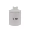 3R Studios "Woof" Jar with Bone Shaped Handle on Lid