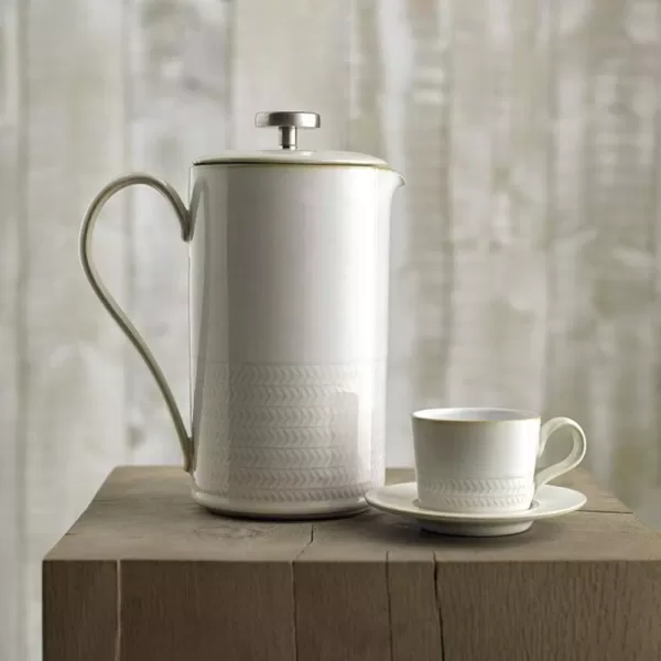 Denby Natural Canvas Textured French Press