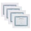DesignOvation Museum 8.5 in. x 11 White Picture Frame (Set of 4)