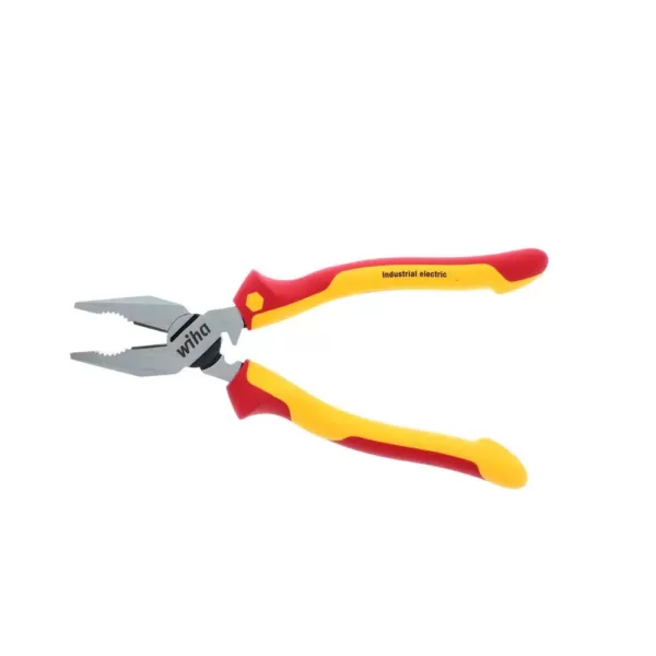 Wiha Insulated Industrial Series SoftGrip Lineman's Pliers