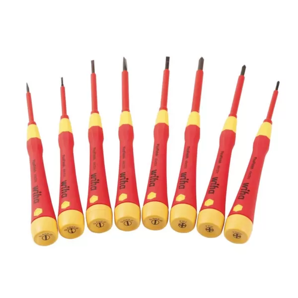 Wiha 8-Piece Insulated PicoFinish Screwdriver Set