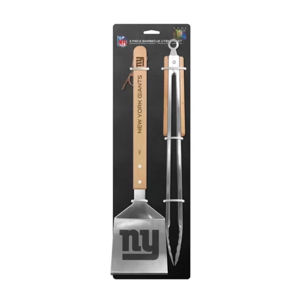 sportsvault New York Giants 2-Piece BBQ Utensil Set