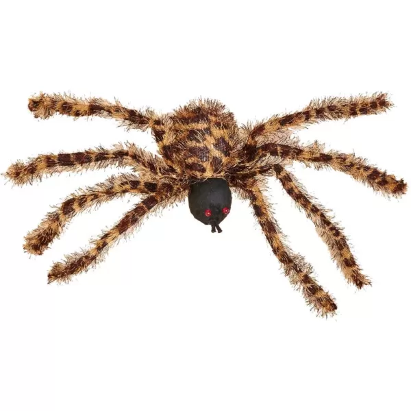 Worth Imports 22 in. Brown  Spider With Lighted Eyes (Set of 2)