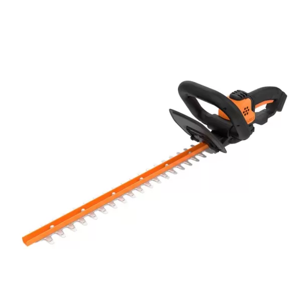 Worx POWER SHARE 20-Volt Li-Ion 22 in. Electric Cordless Hedge Trimmer, 3/4 in. Cutting Capacity (Tool-Only)