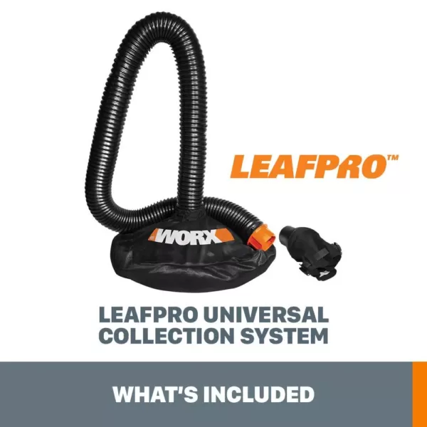 Worx Leaf Pro High Capacity Universal Leaf Collection System