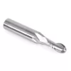 Yonico 2-Flute Ball Nose Spiral End Mill 3/8 in. Dia 1/2 in. Shank Solid Carbide CNC Router Bit